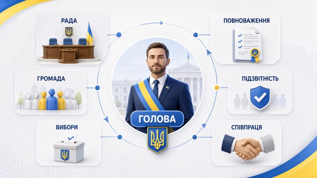 Сільський, селищний чи міський голова: повноваження, вибори і контроль громади