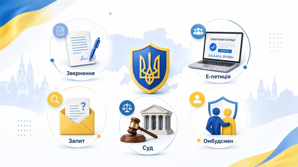 Як захистити свої права: петиції, скарги й запити, що працюють