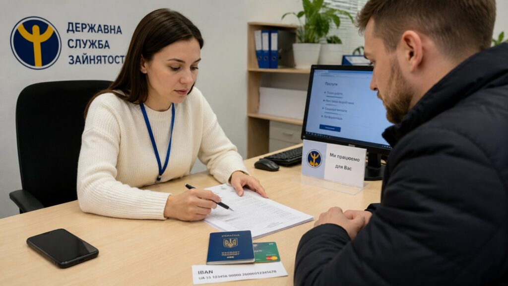 Допомога по безробіттю 2026: розмір від 3 900 до 8 647 грн, тривалість виплат і як зареєструватися.