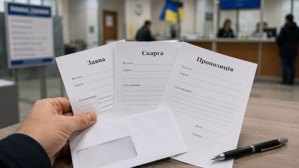 Як правильно звернутися до влади: заява, скарга, пропозиція