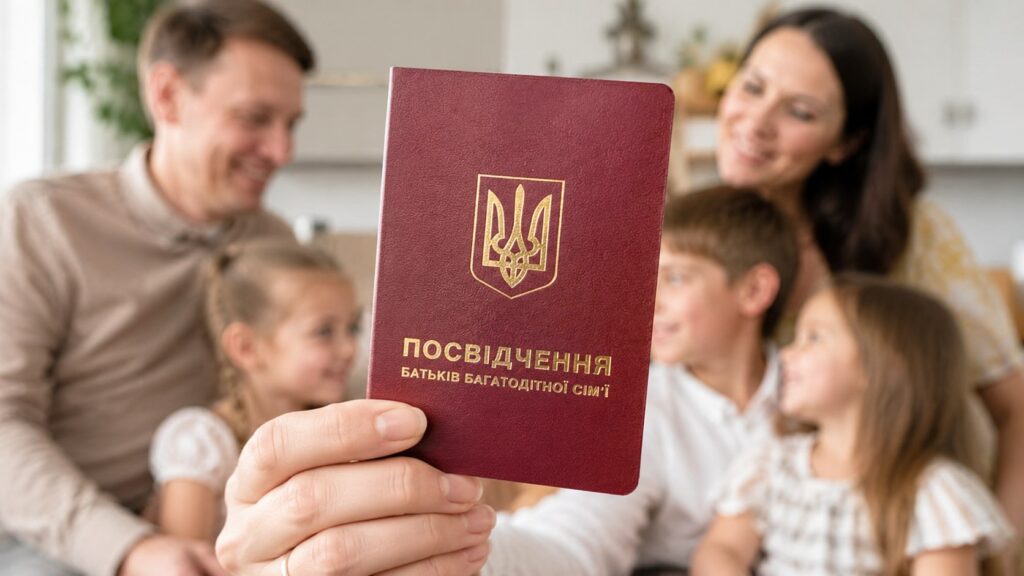 Статус багатодітної родини: хто має право, які пільги дає та як оформити посвідчення.